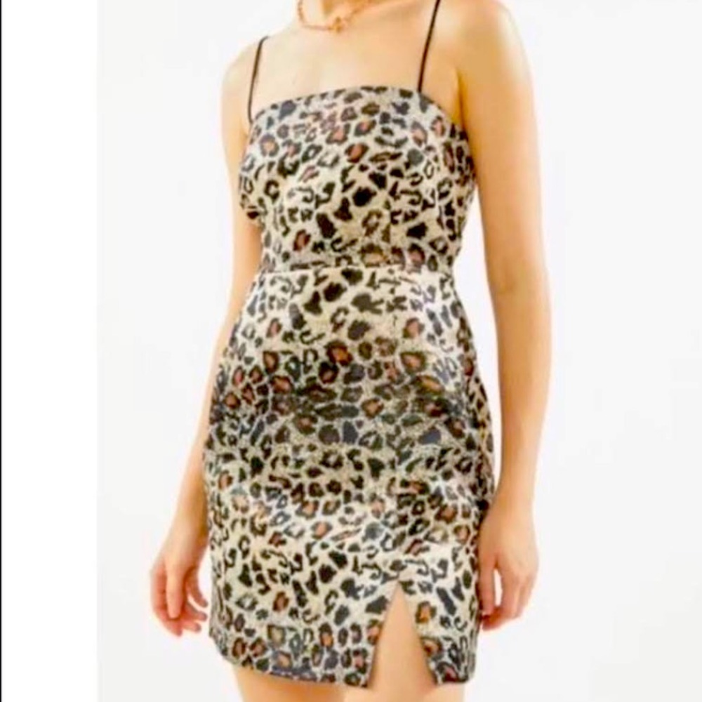 Urban Outfitters Leopard Print Dress